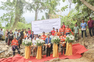 LXML Delivers LAK 313 million Gravity-Fed Water System to Improve Local Community Livelihoods.